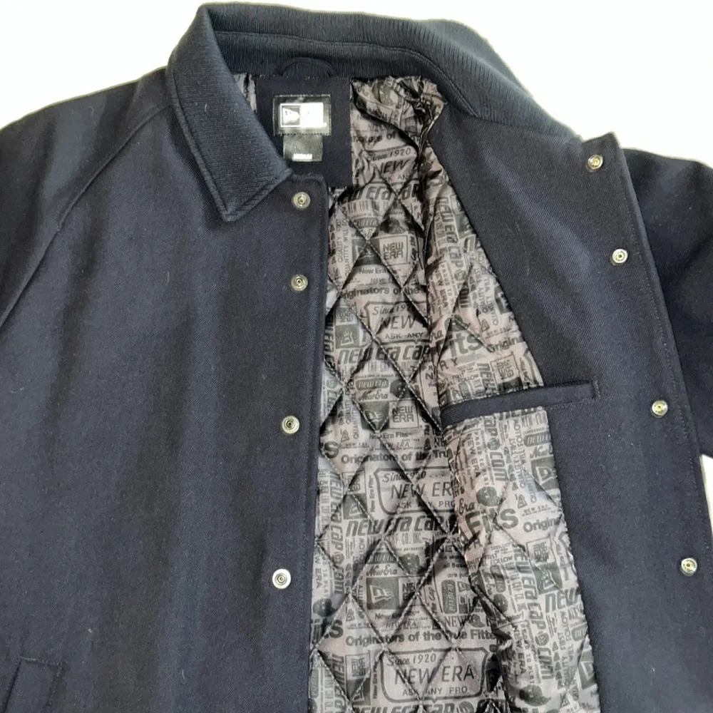 NWOT Men's Wool Varsity Jacket - Picture 4 of 6